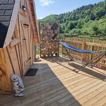 Les Cabanes Feeriques Du Cheix Saint-Diery Luaran gambar