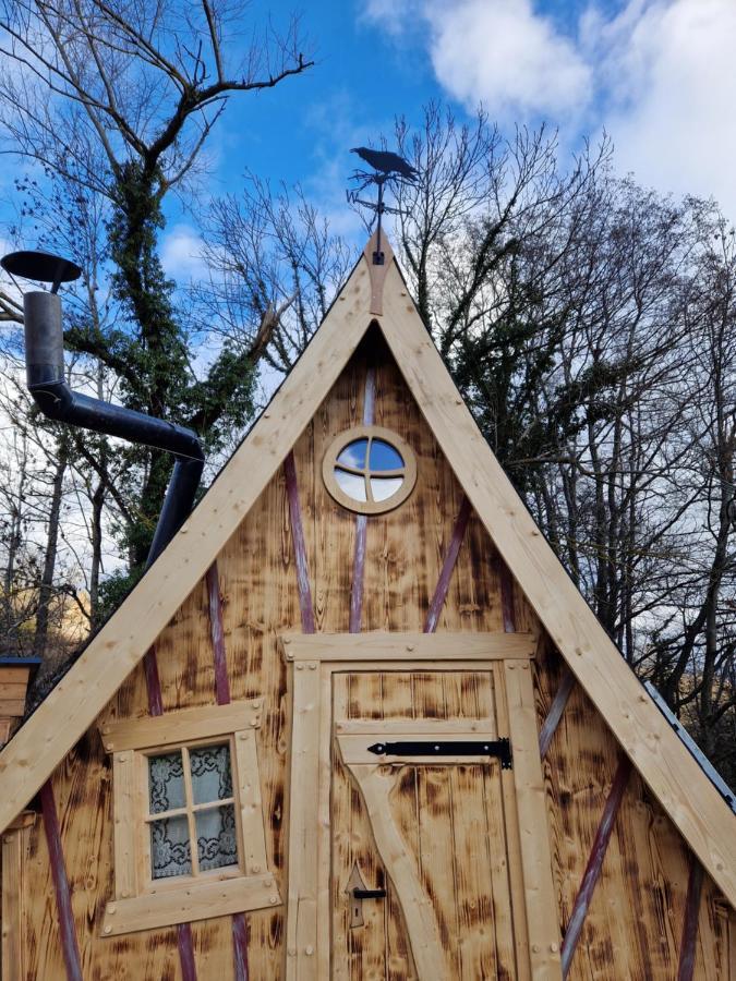 Les Cabanes Feeriques Du Cheix Saint-Diery Luaran gambar