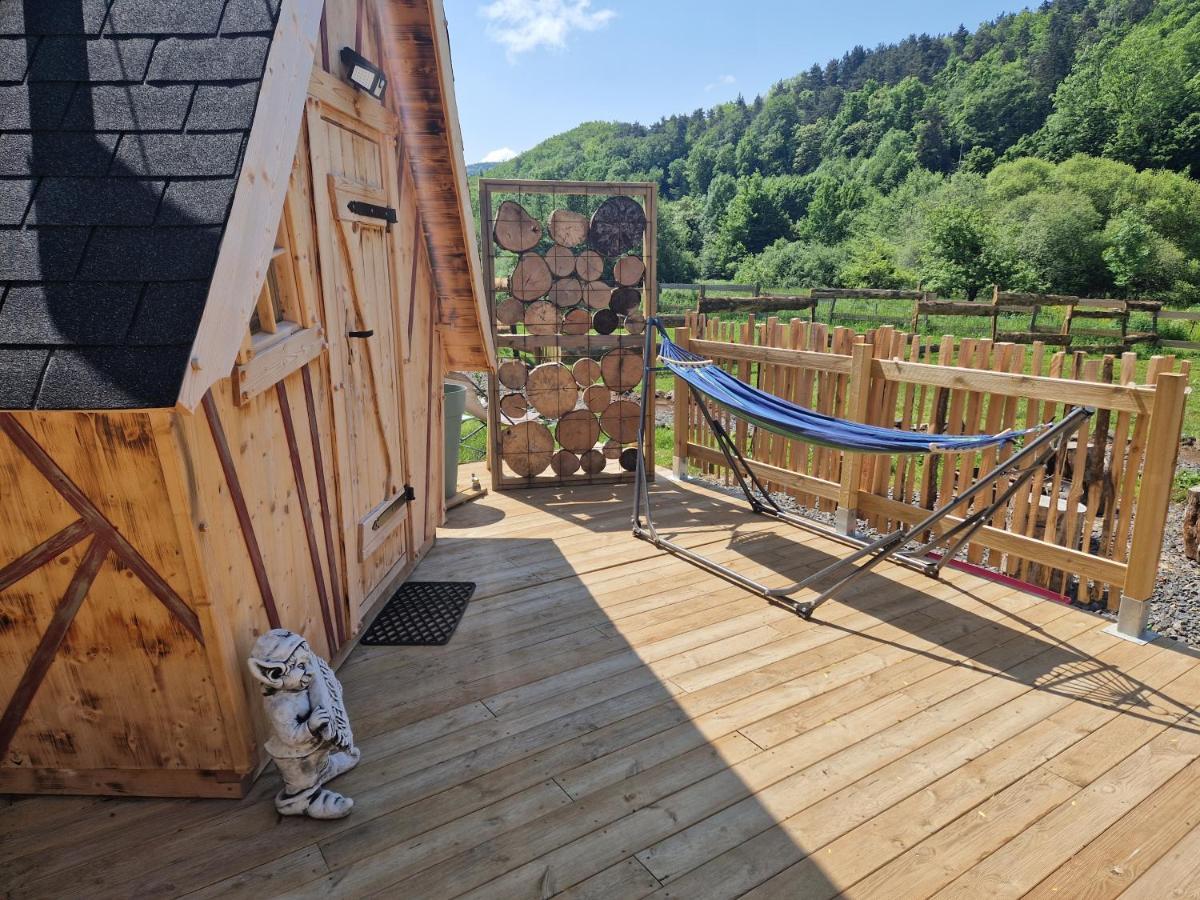 Les Cabanes Feeriques Du Cheix Saint-Diery Luaran gambar